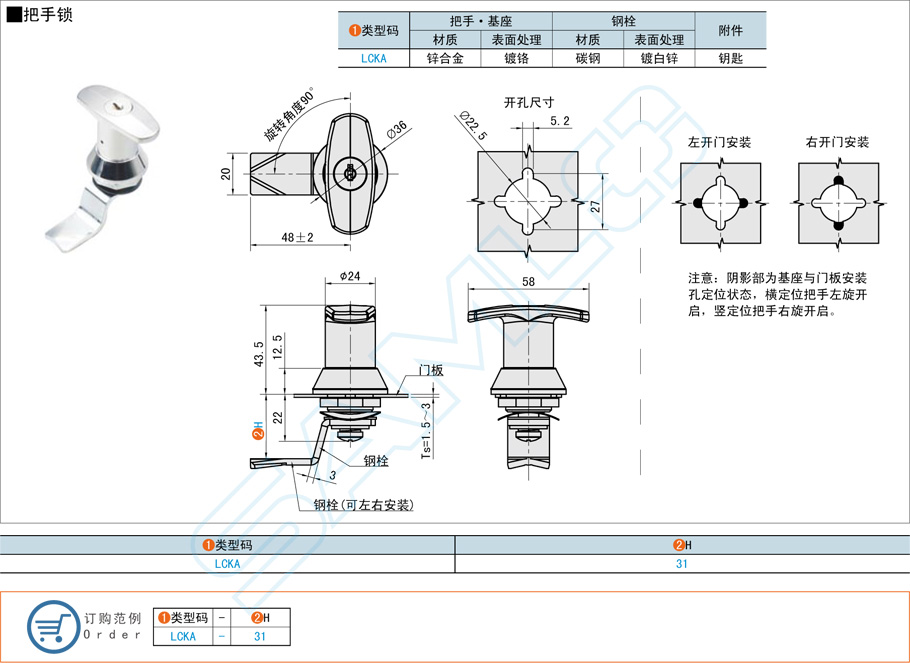 鋅合金把手鎖的應用場景與優勢