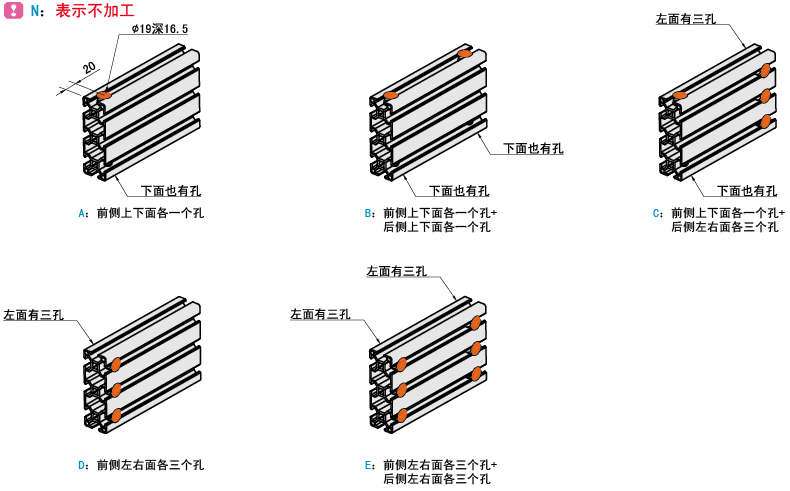 內置連接件盲孔加工代碼