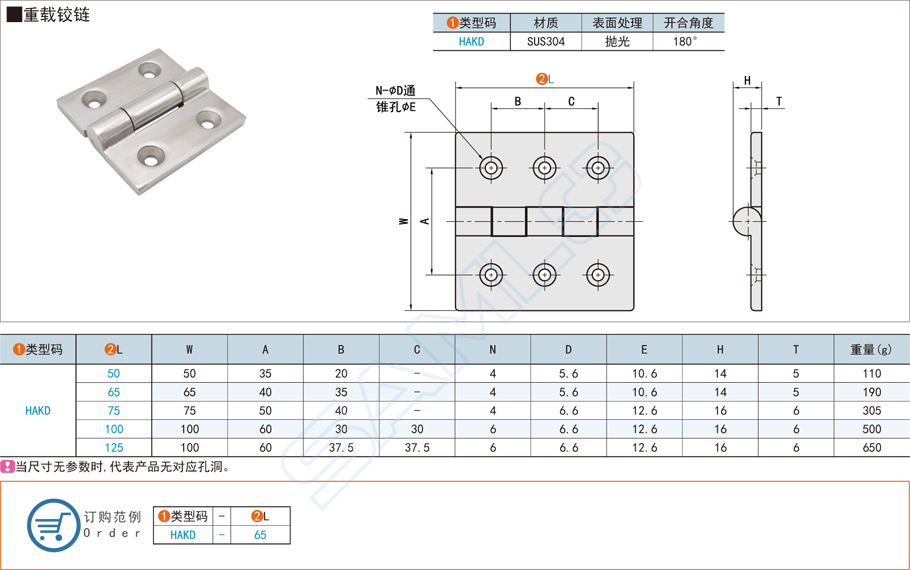 重載型鉸鏈用什么材質的合適
