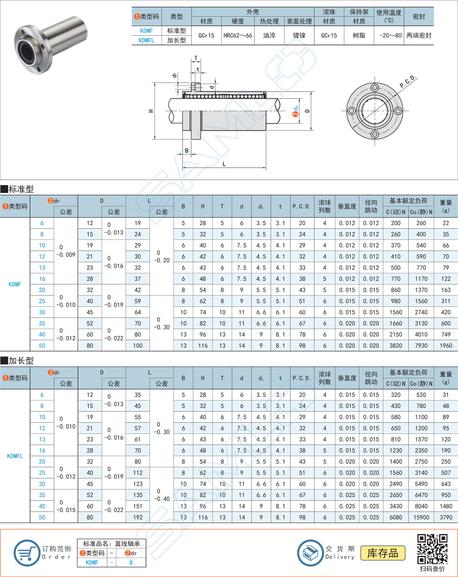 直線軸承用調整環的功能作用