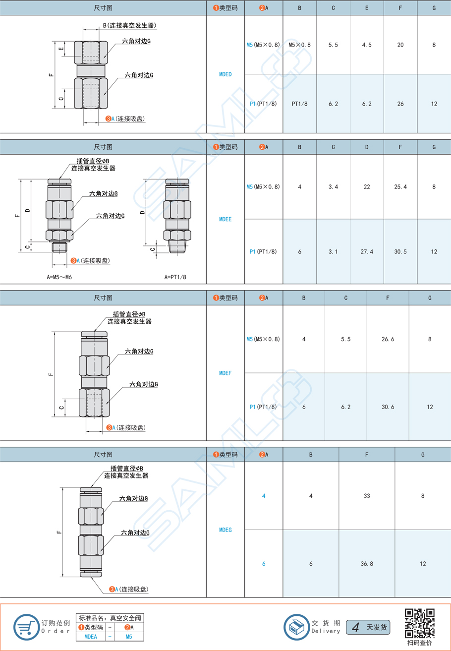 真空安全閥規格材質